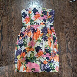 JCrew Floral Mini Size 10